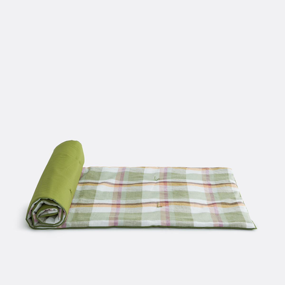 Matelas d'assise lin/coton, Howard multicolore, LA REDOUTE INTERIEURS