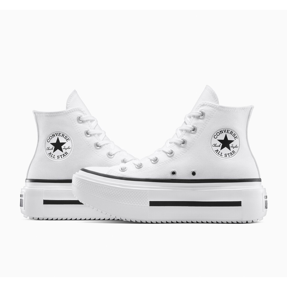 Baskets Lift Double Stack Foundation blanc, CONVERSE