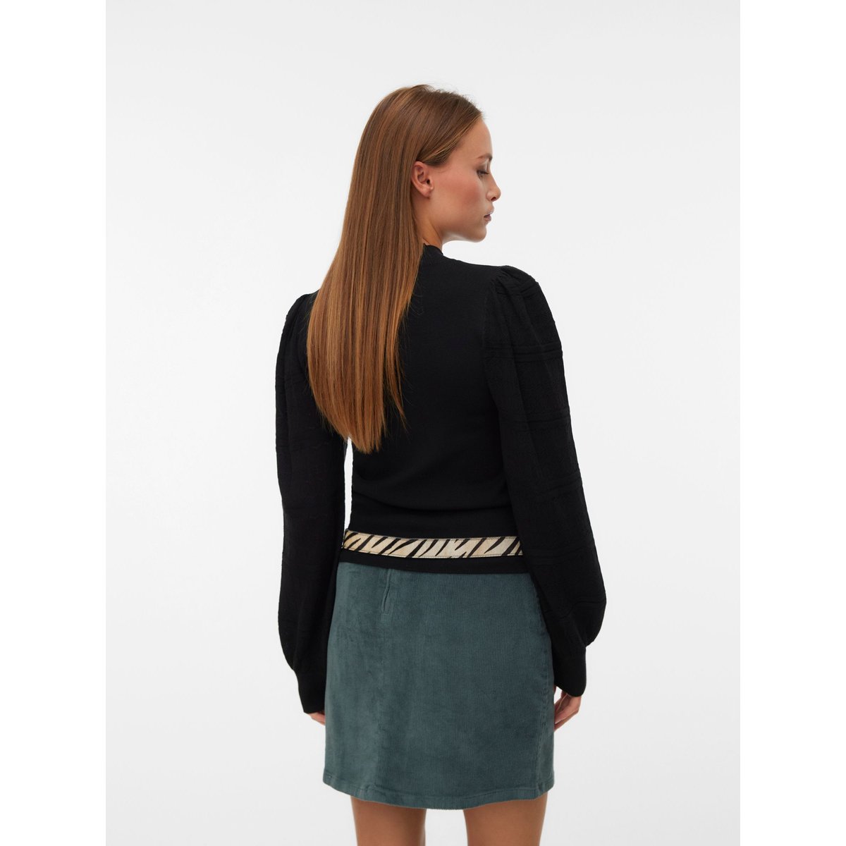 Pull En Maille black 1, VERO MODA