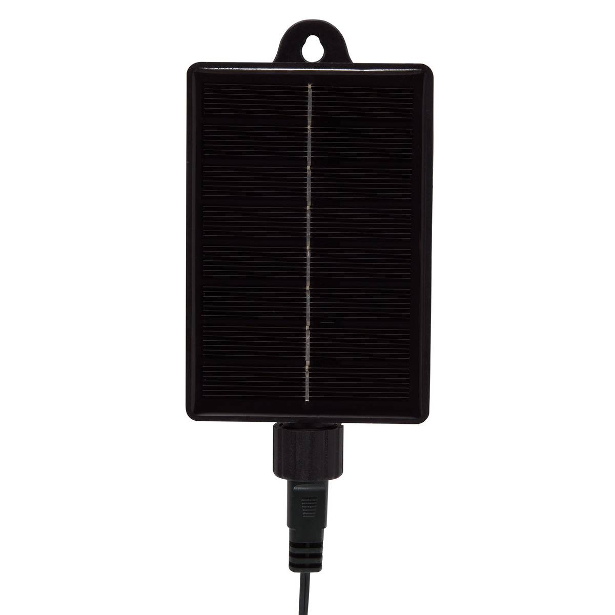 Guirlande lumineuse d'extérieur 10 m 100 LED multicolore 8 fonctions solaire vert, ATMOSPHERA
