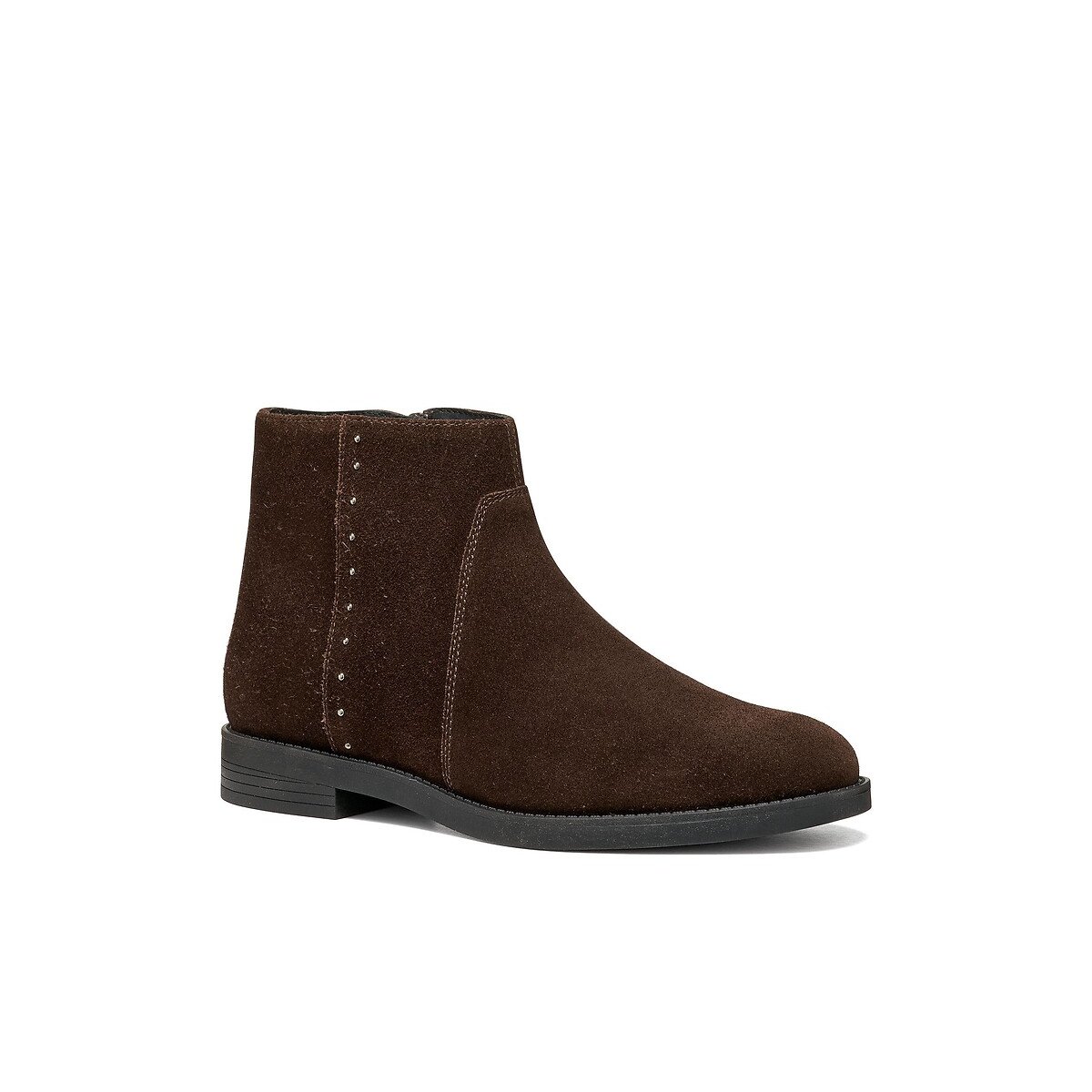 Bottines en cuir, ESMEENA marron, GEOX