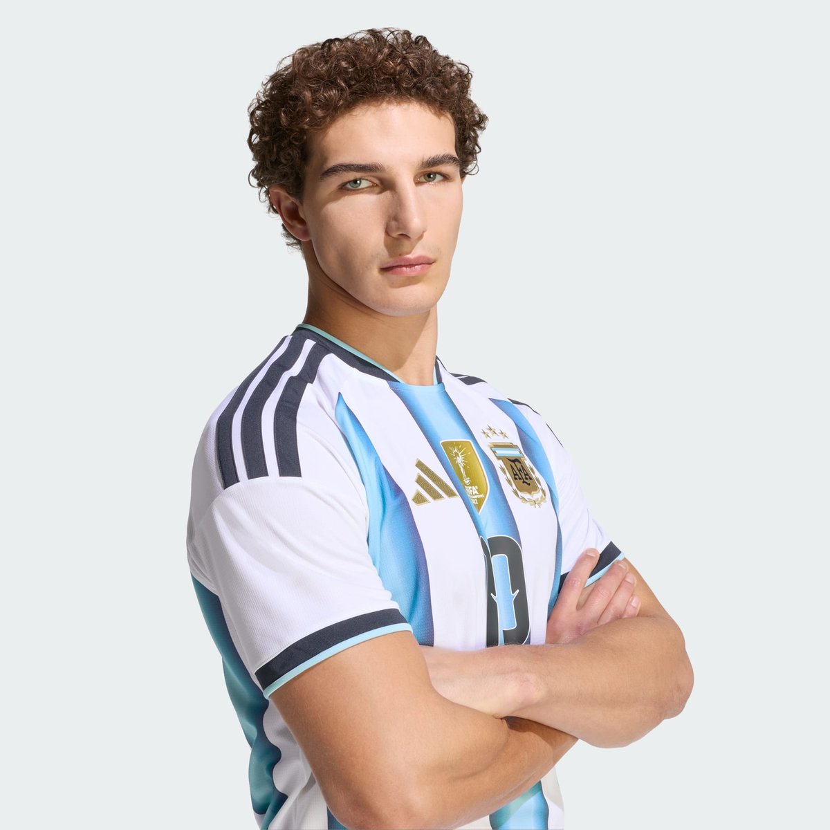 Maillot Domicile Argentine 26 Messi Maillot Domicile Argentine 26 Messi white / icey blue / light blue, adidas Performance