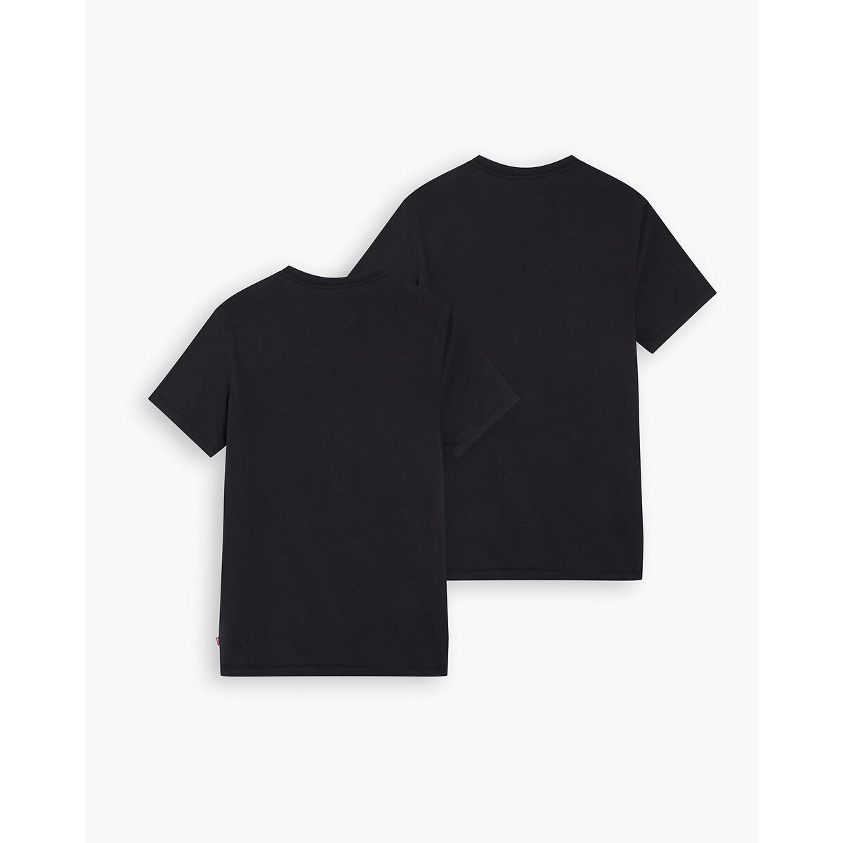 Lote de 2 t-shirts slim, gola redonda preto , LEVI'S