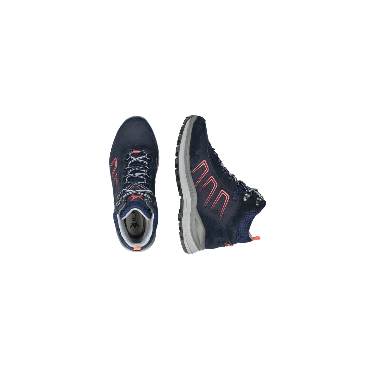 Bottines en cuir SATIKA-TEX bleu marine 2006, MEPHISTO