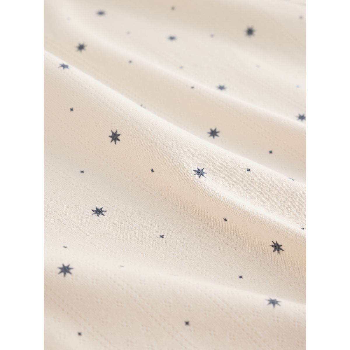 Pyjama large en pointelle, lot de 1 noir/écru, NEXT