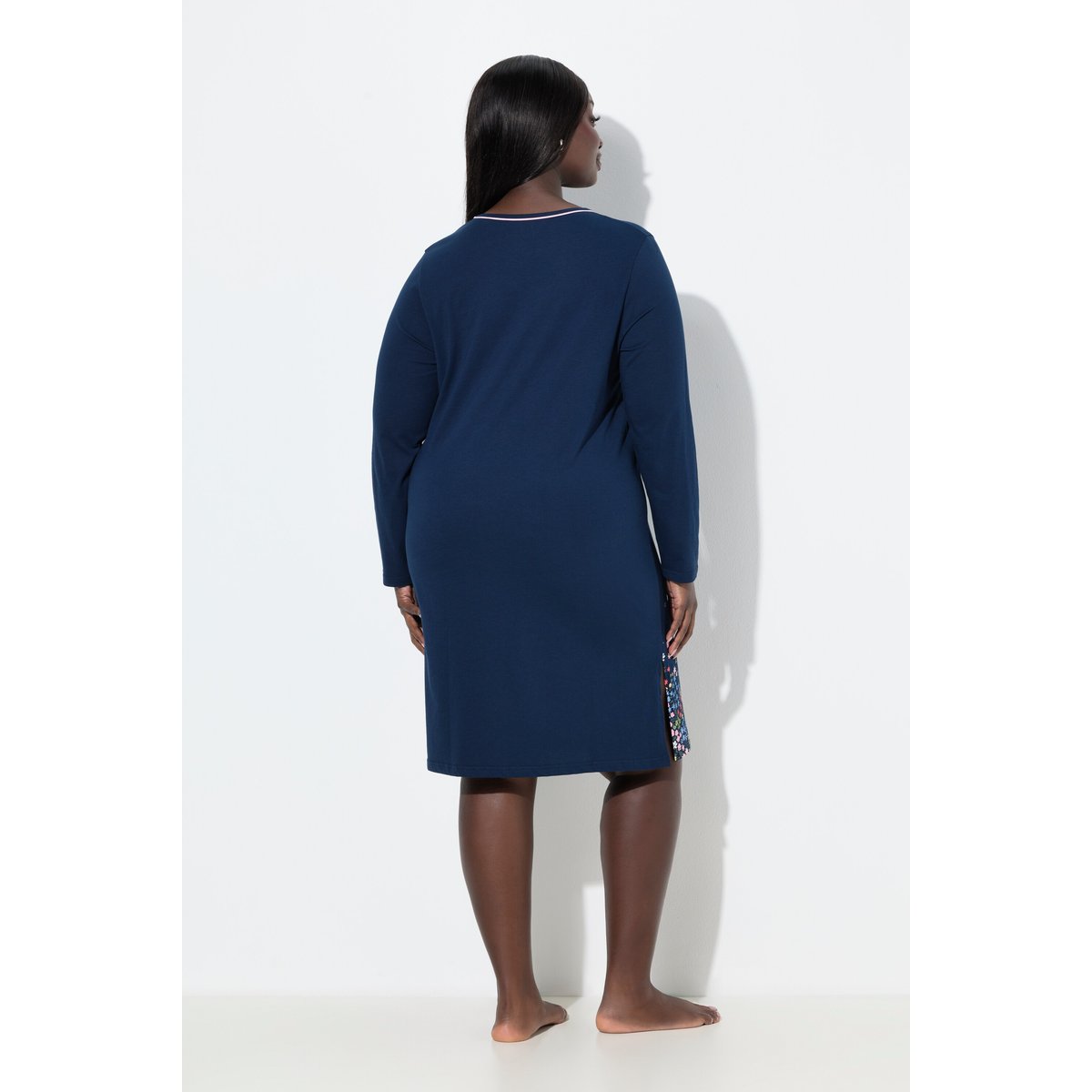 Lot de 2 grands t-shirts bleu nuit, ULLA POPKEN