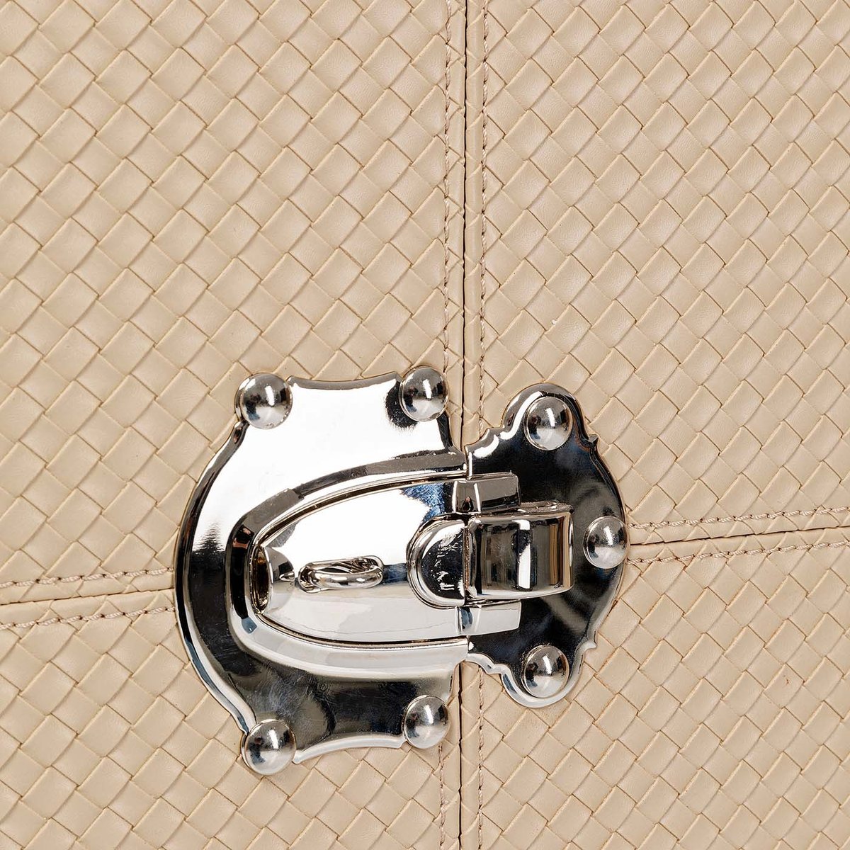 Malle-armoire en simili, VENEZIA beige, KARE DESIGN