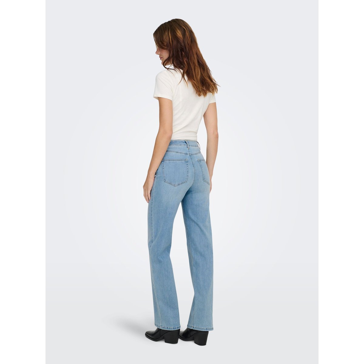 Jean À Jambe Large light blue denim, ONLY