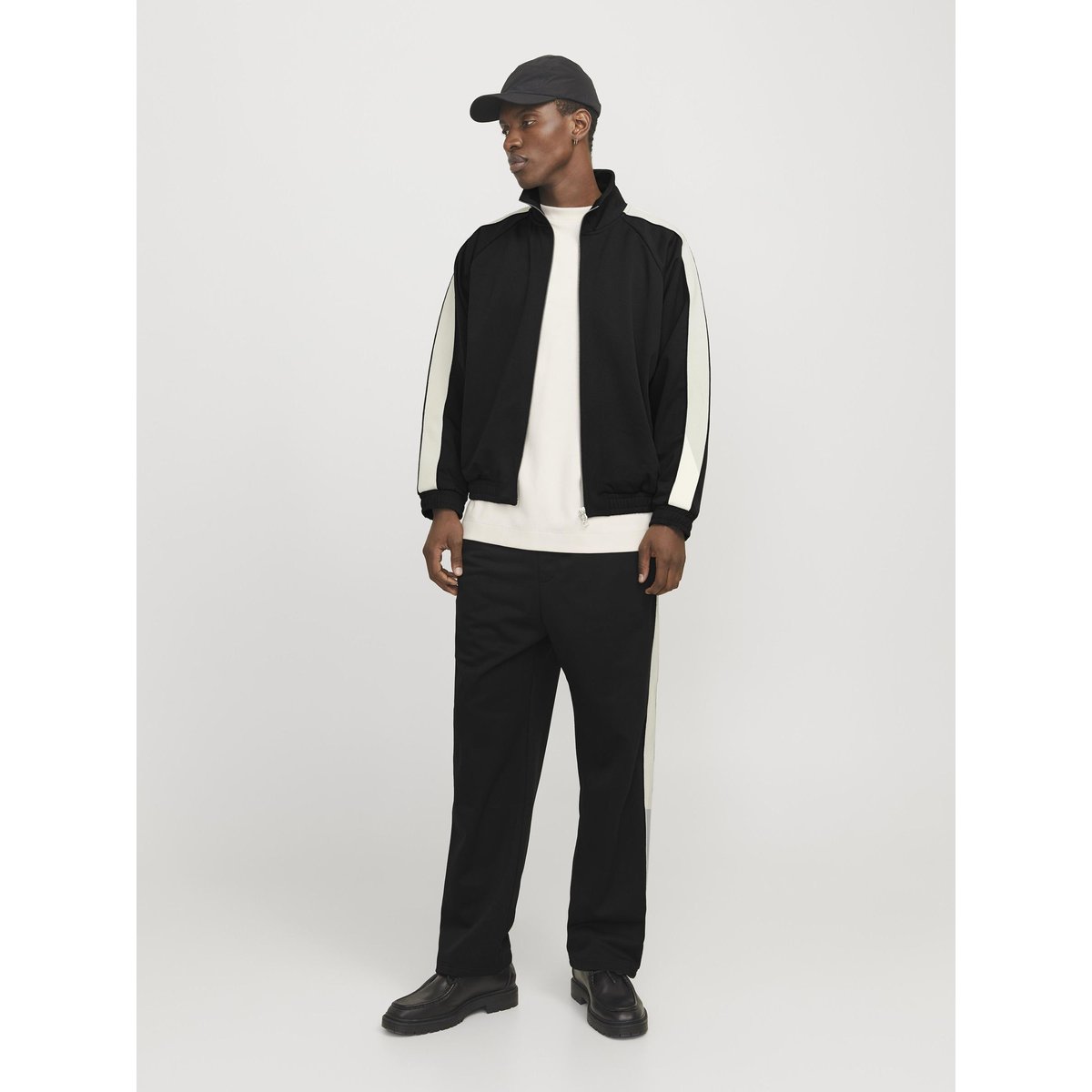 Sweat À Fermeture Éclair noire - black, JACK & JONES