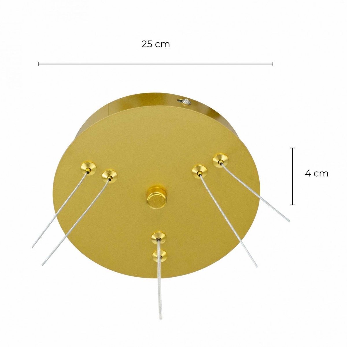 Suspension aspect cuir, APOLLON marron, C-CREATION