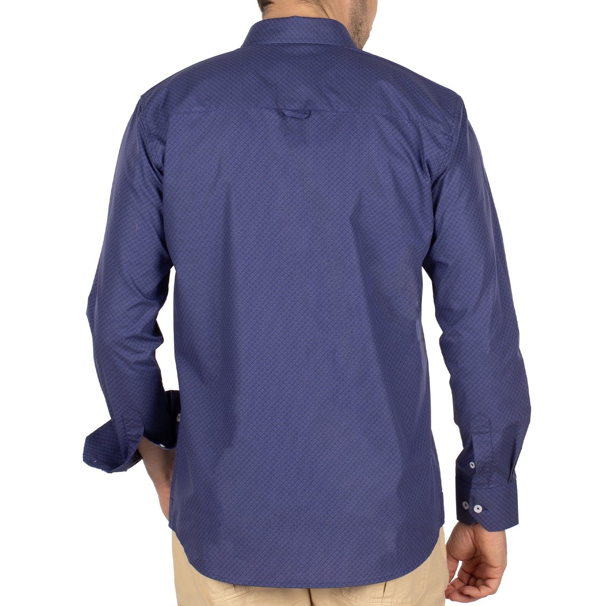 Chemise winter flowers navy, SHILTON