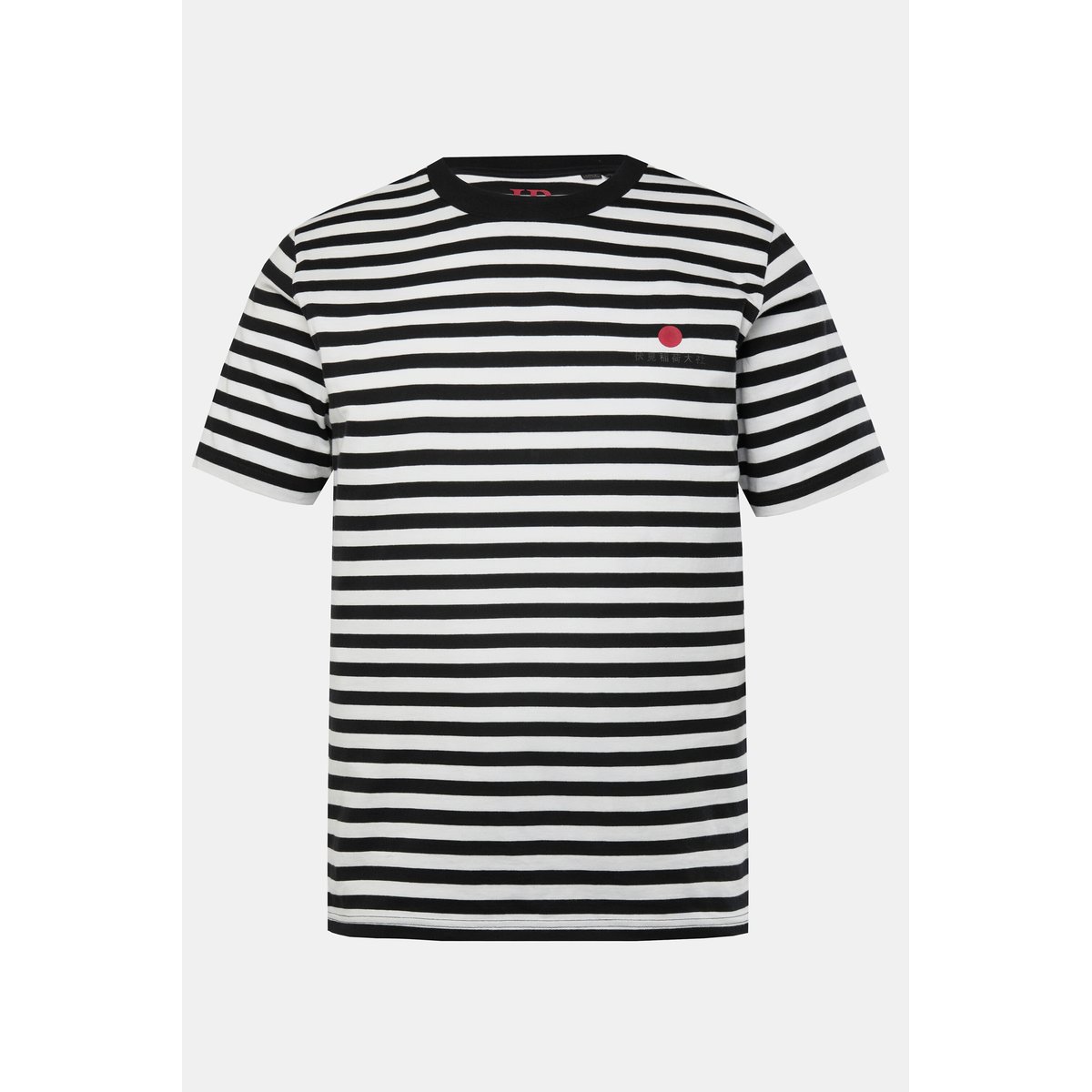 T-shirt à rayures noir, JP1880