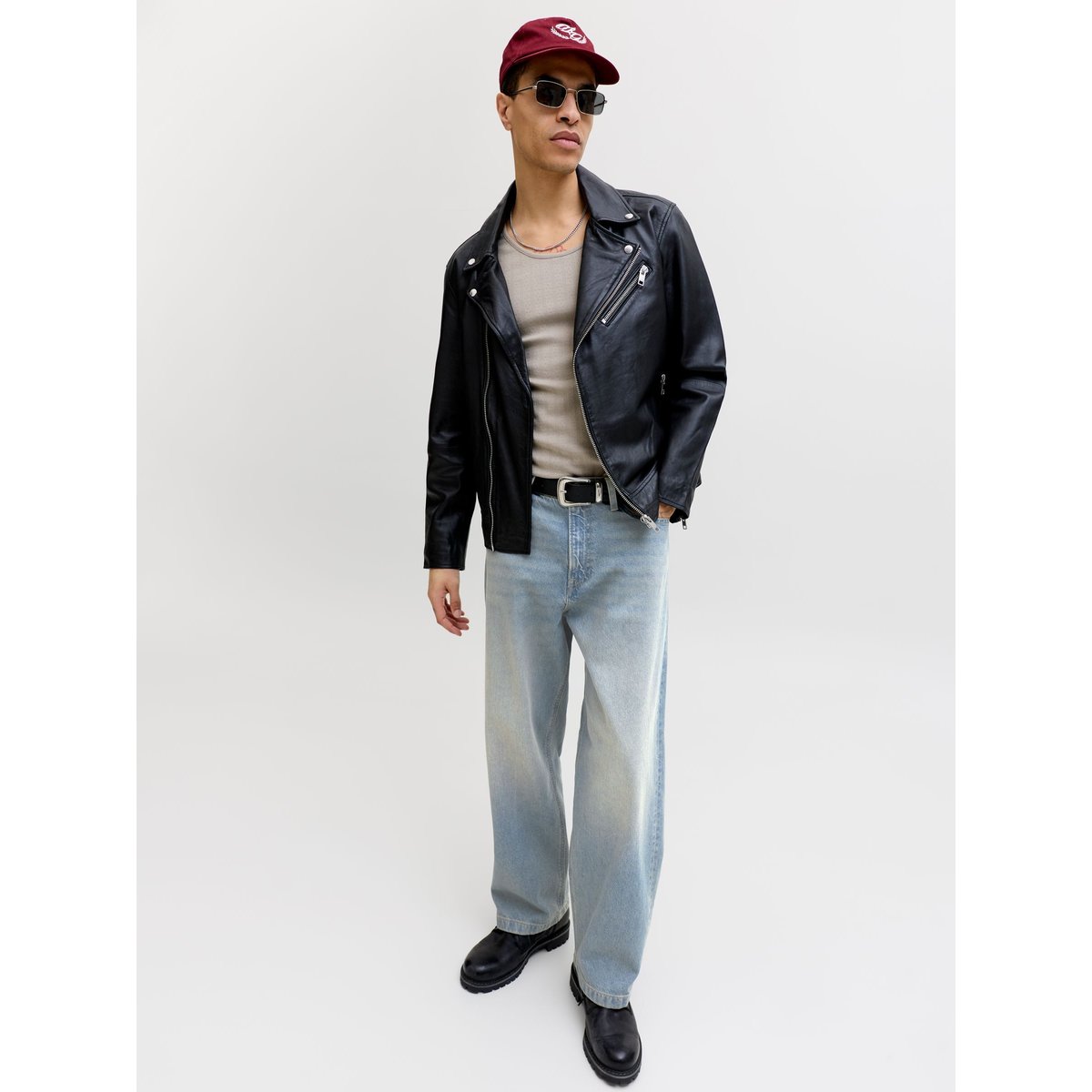 Jean droit, ALEX blue denim, JACK & JONES