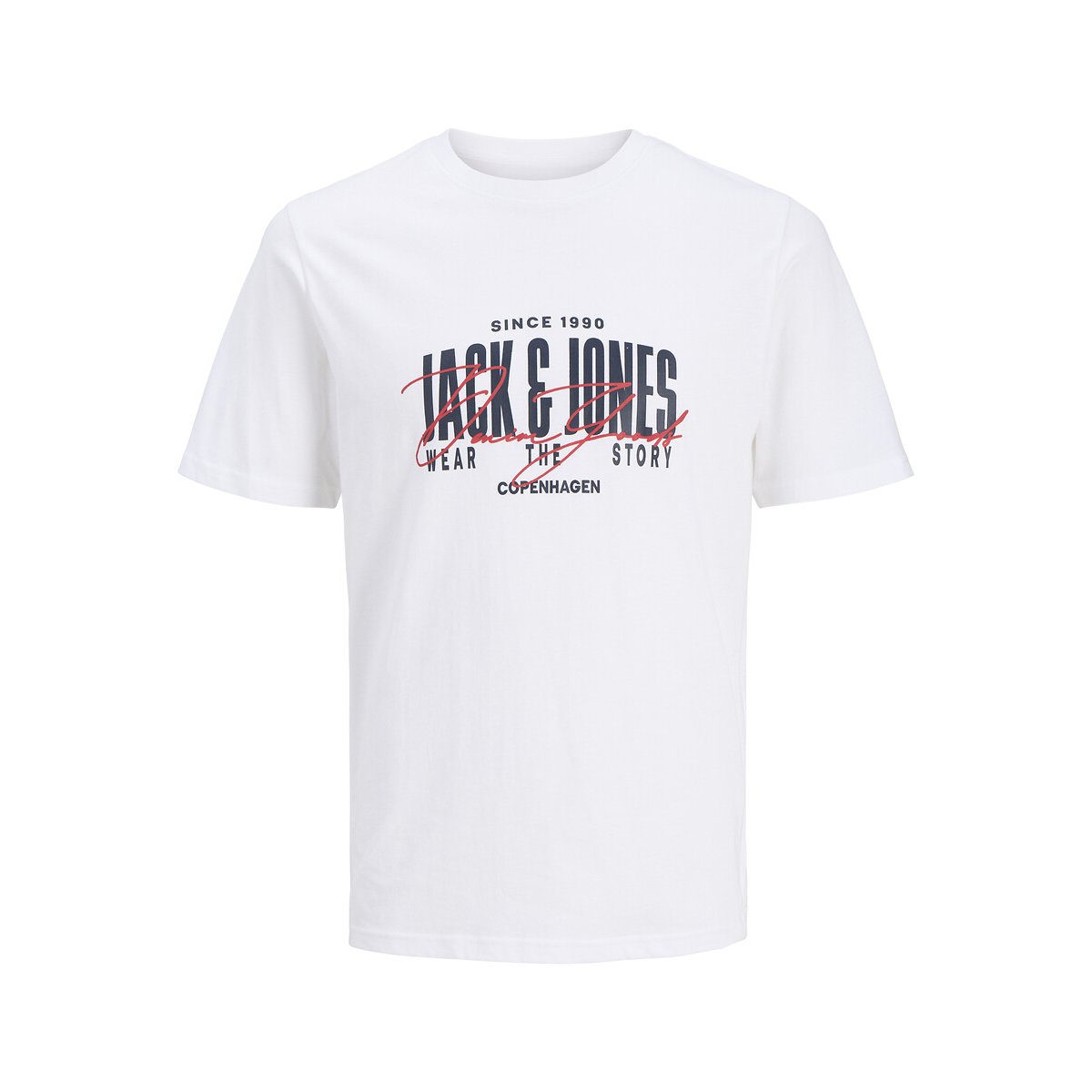 T-shirt manches courtes blanc, JACK & JONES JUNIOR