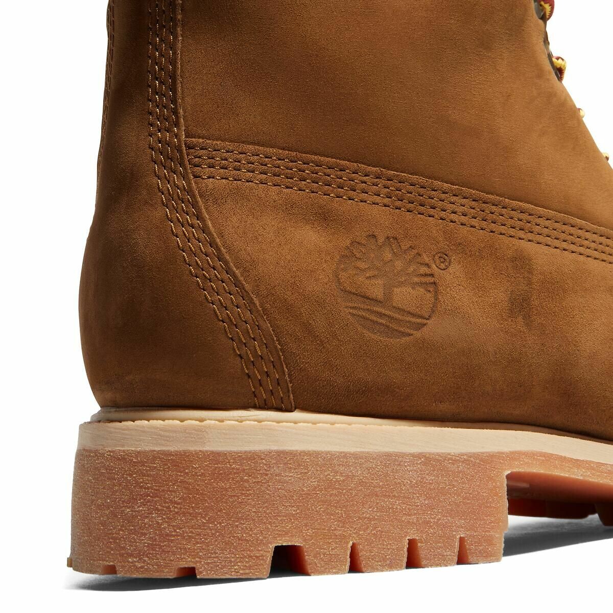 Bottines à lacets TIMBERLAND PREMIUM 6 INCH LACE marron, TIMBERLAND