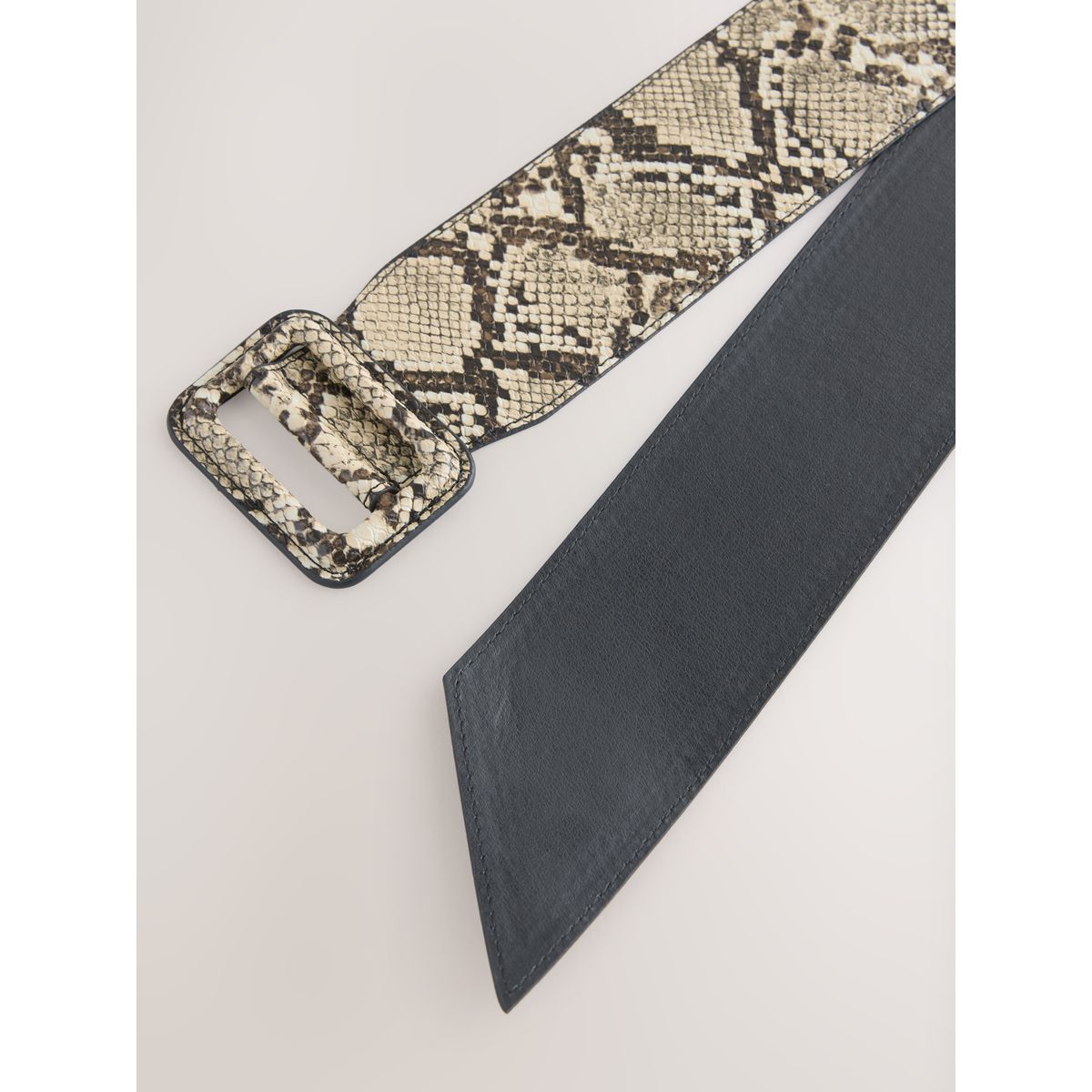 Ceinture large en pu imprimé serpent, NEXT