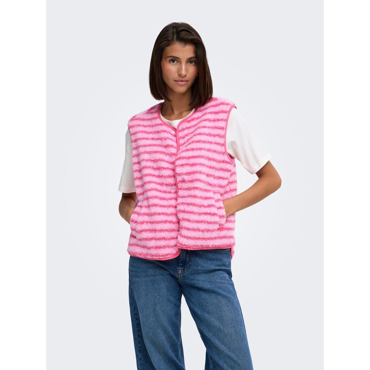 Gilet hot pink, JDY