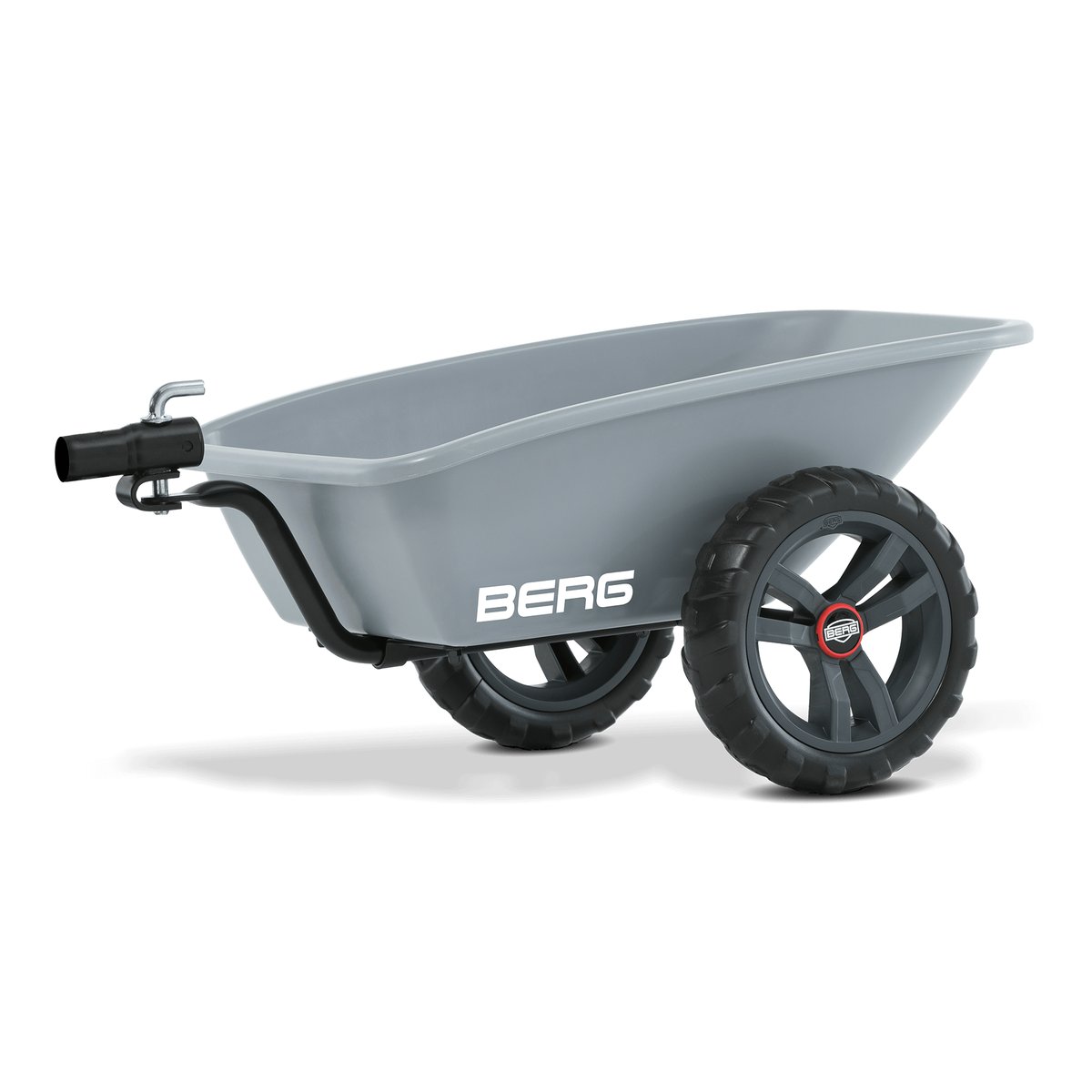 Remorque Trailer S pour kart à pédale Buzzy gris, BERG TOYS