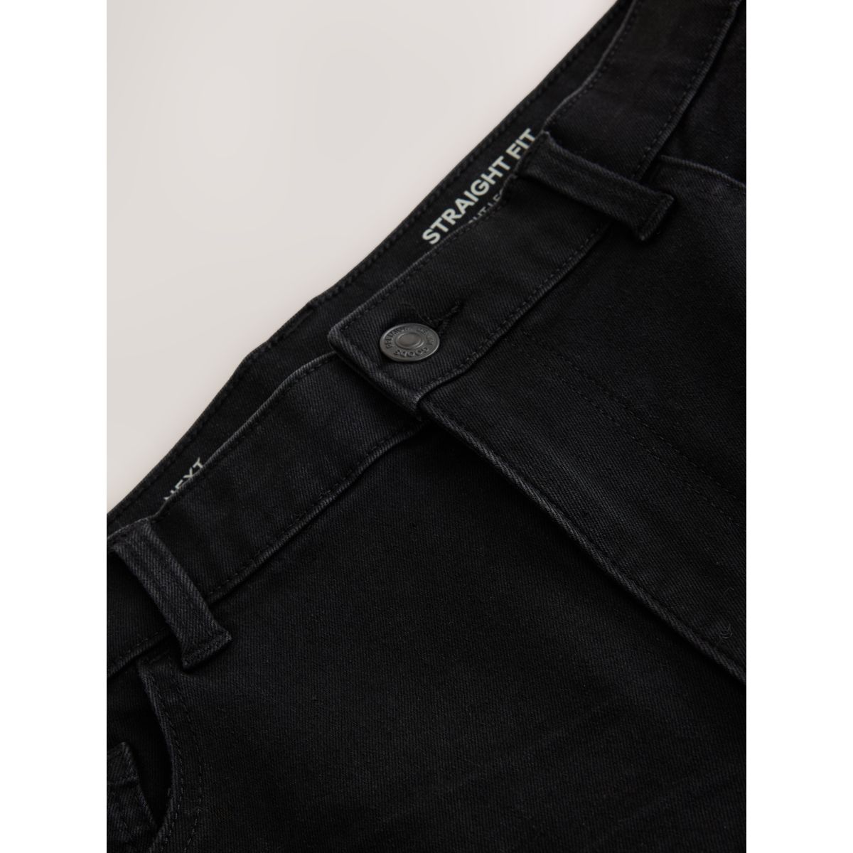 Jean stretch essentiel noir, NEXT