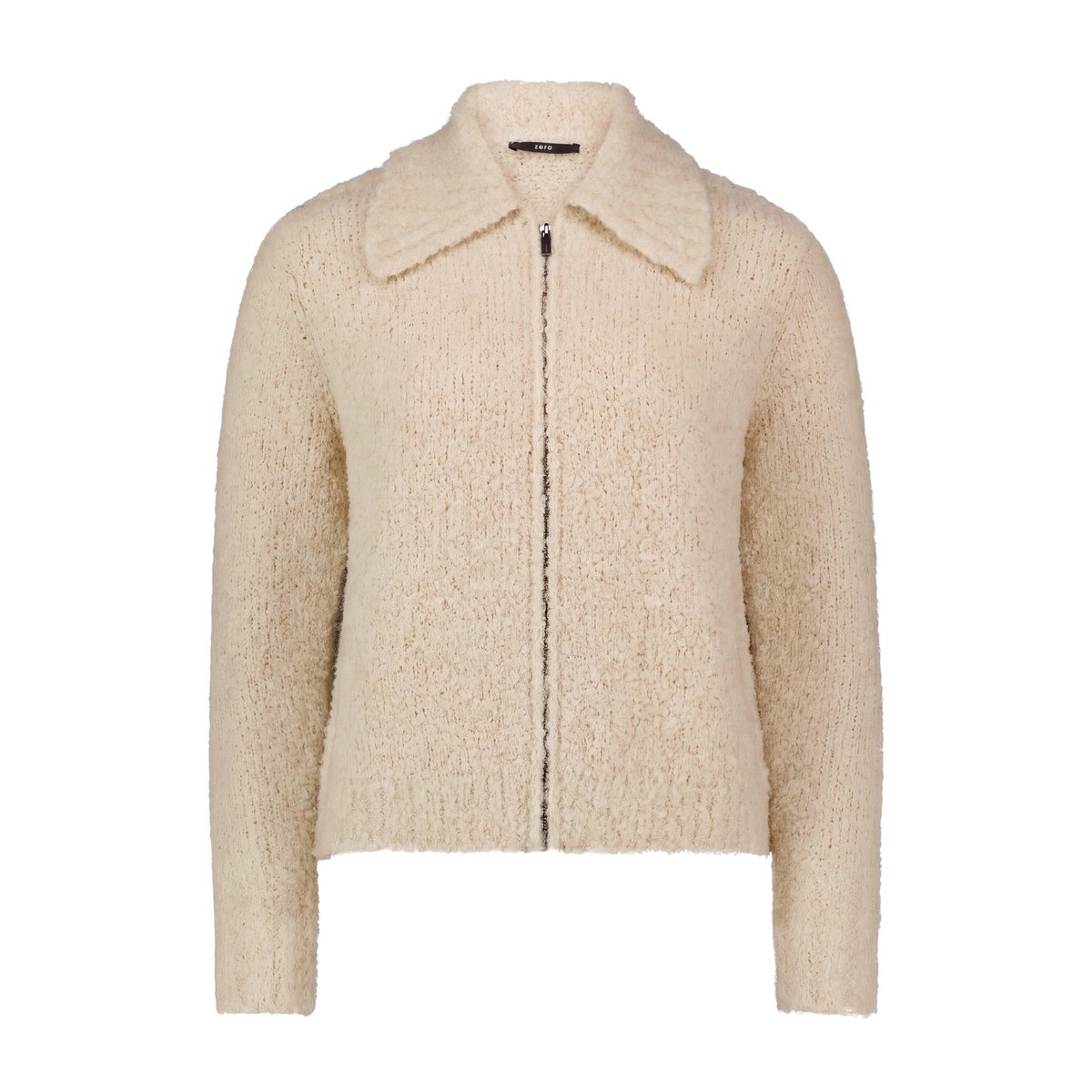 Cardigan en maille à fermeture zippée french oak, ZERO