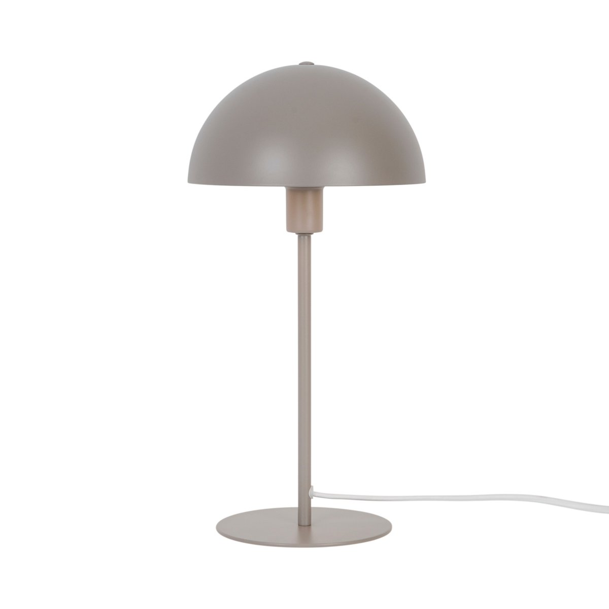 Lampe à poser forme champignon en métal, ELLEN 20 marron clair, NORDLUX