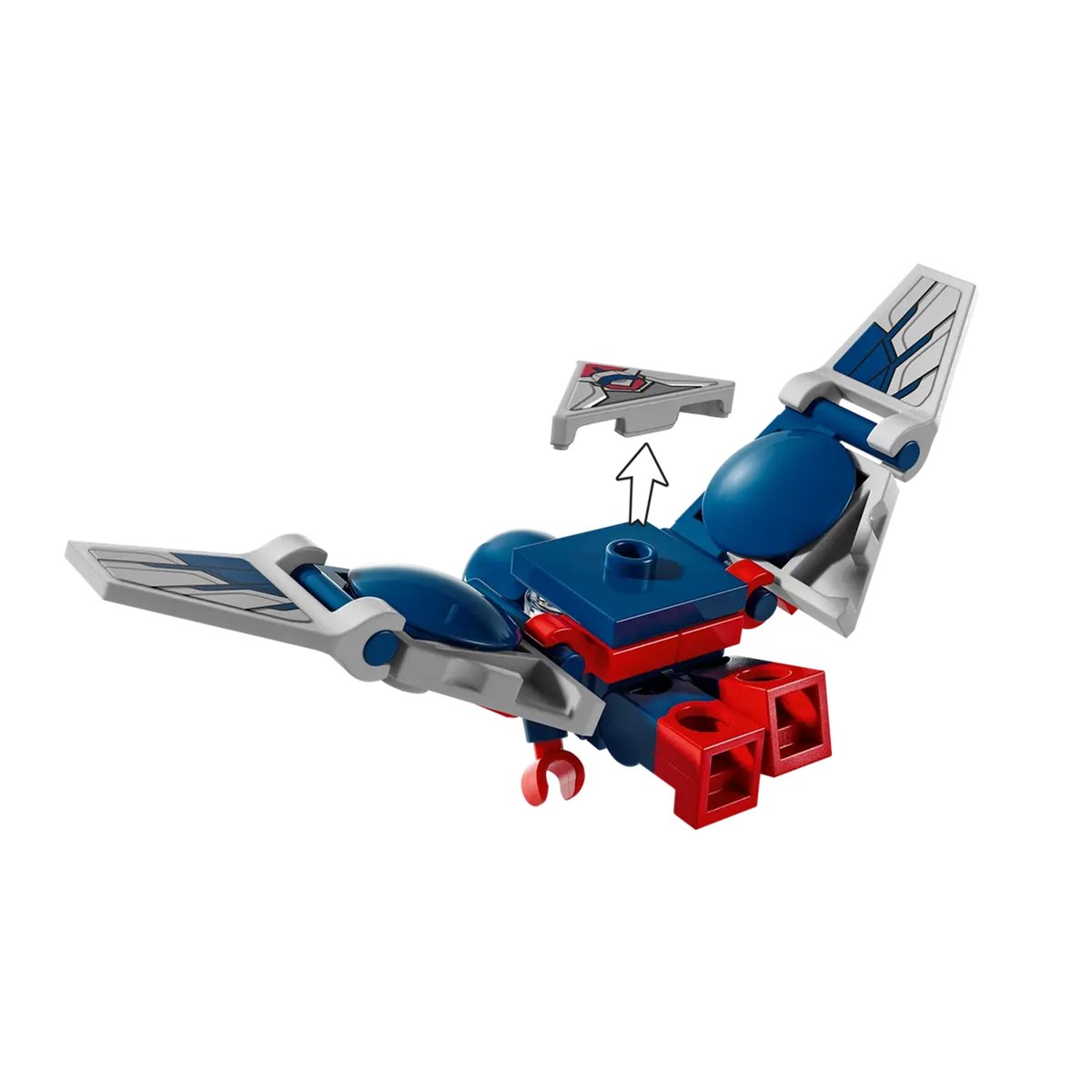 LEGO Marvel - Combat Épique : Captain America contre Hulk Rouge (76292) rouge, LEGO