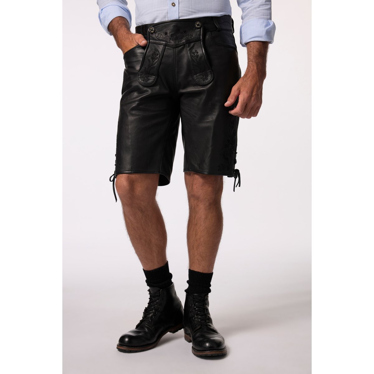 Pantalon traditionnel noir, JP1880