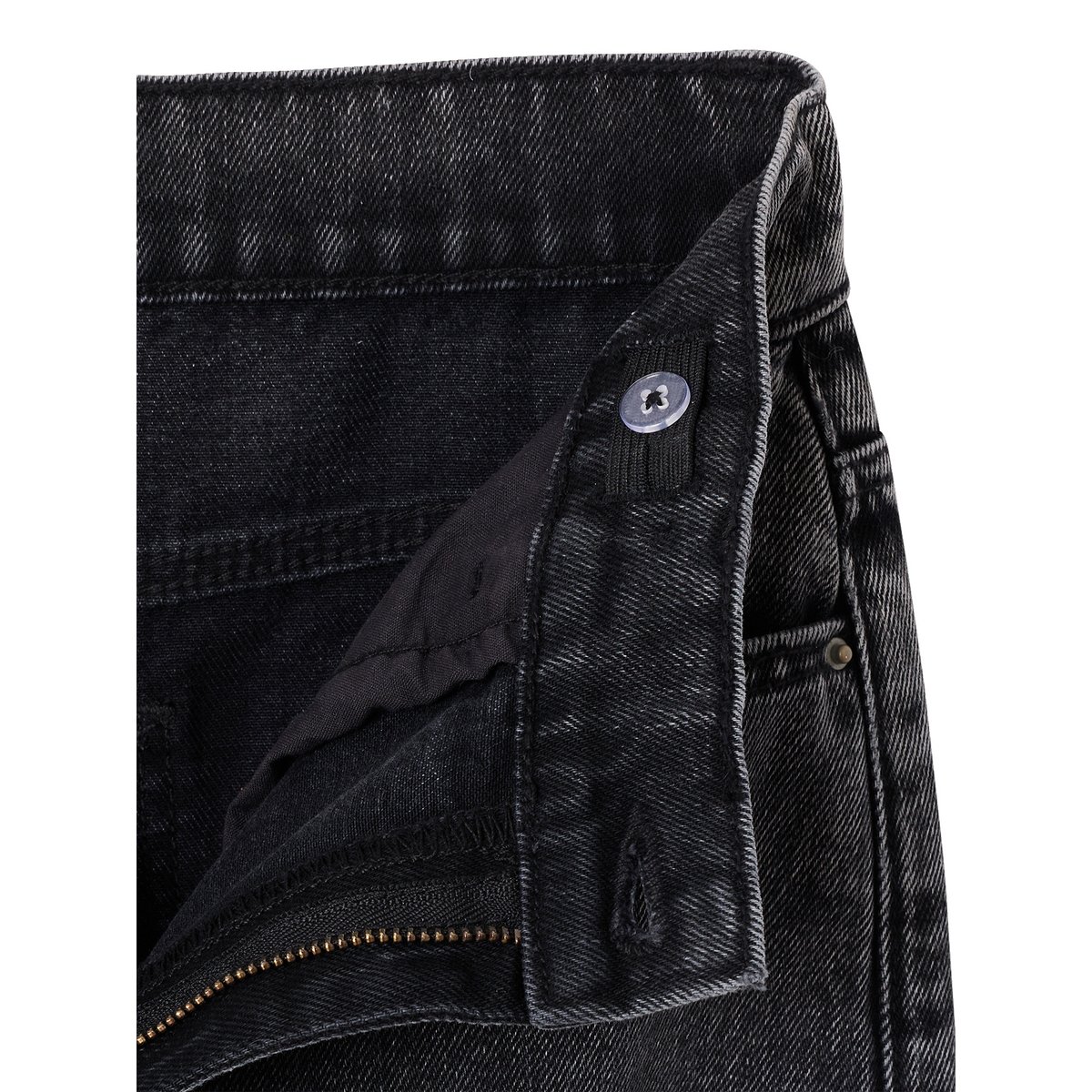 Jean large denim gris, JONEN