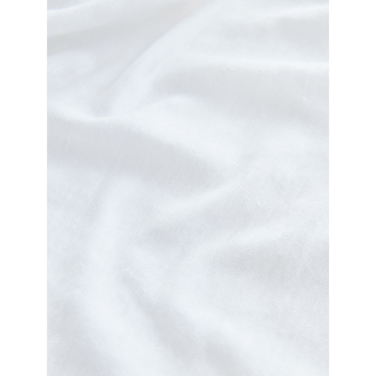 T-shirt ras du cou en lin n. premium blanc, NEXT