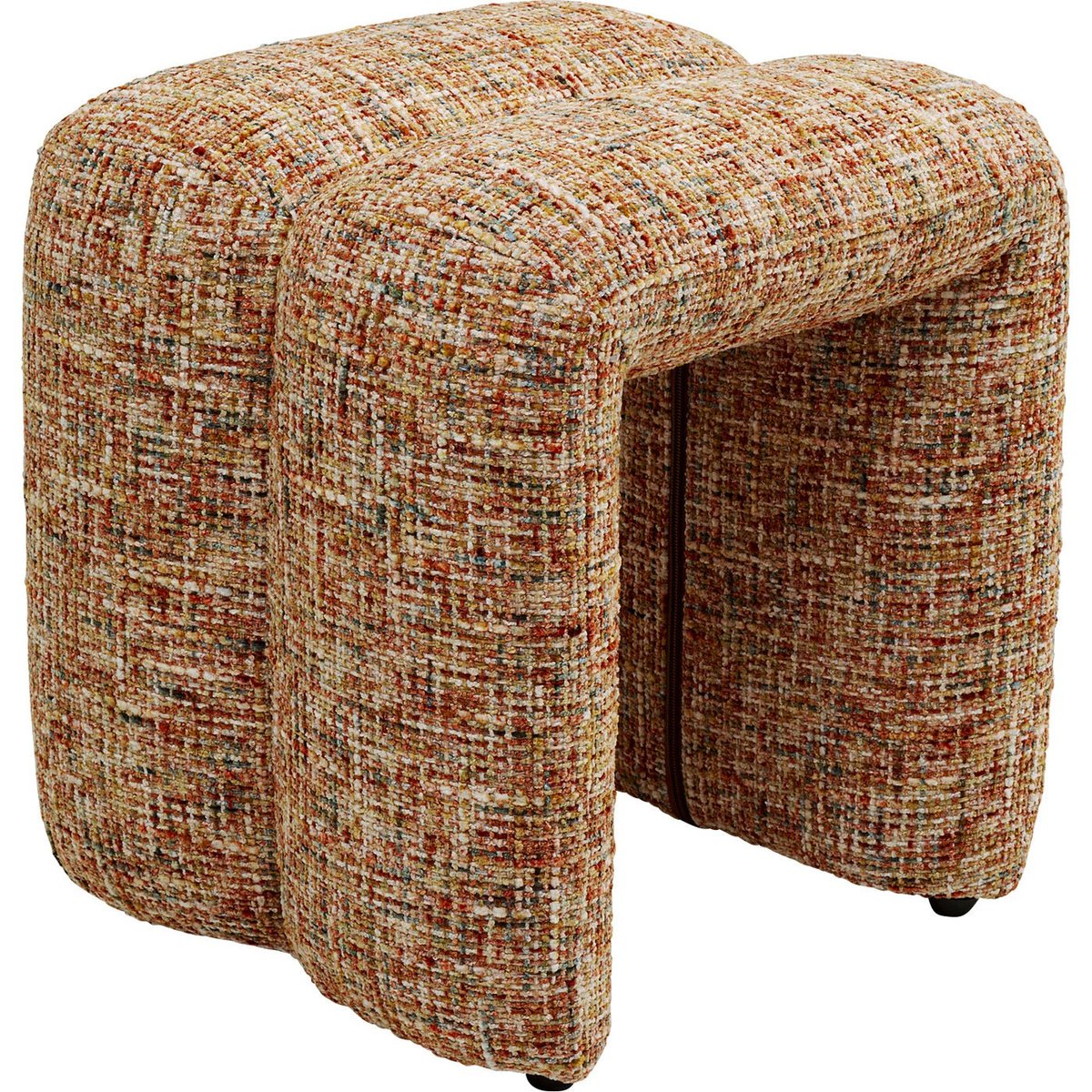 Tabouret en polyester mélangé, LILJA orange, KARE DESIGN