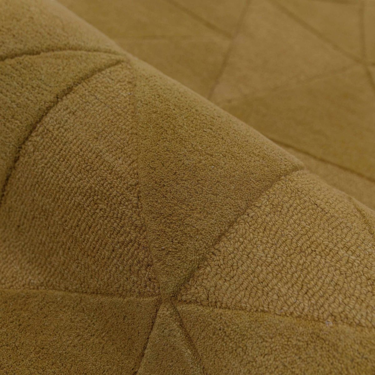 Tapis en laine rond SHARD or, FLAIR RUGS