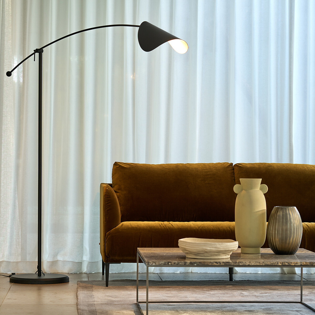 Funambule Arc Floor Lamp black, AM.PM