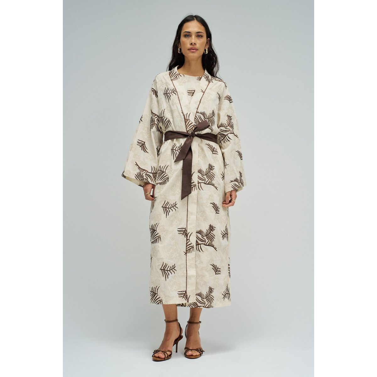 KIMONO AVEC BRODERIES blanc, SALSA JEANS