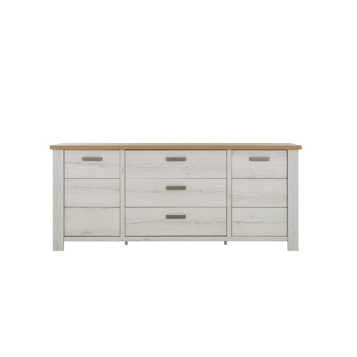 Buffet 2 portes 3 tiroirs MANOSQUE beige, GAMI
