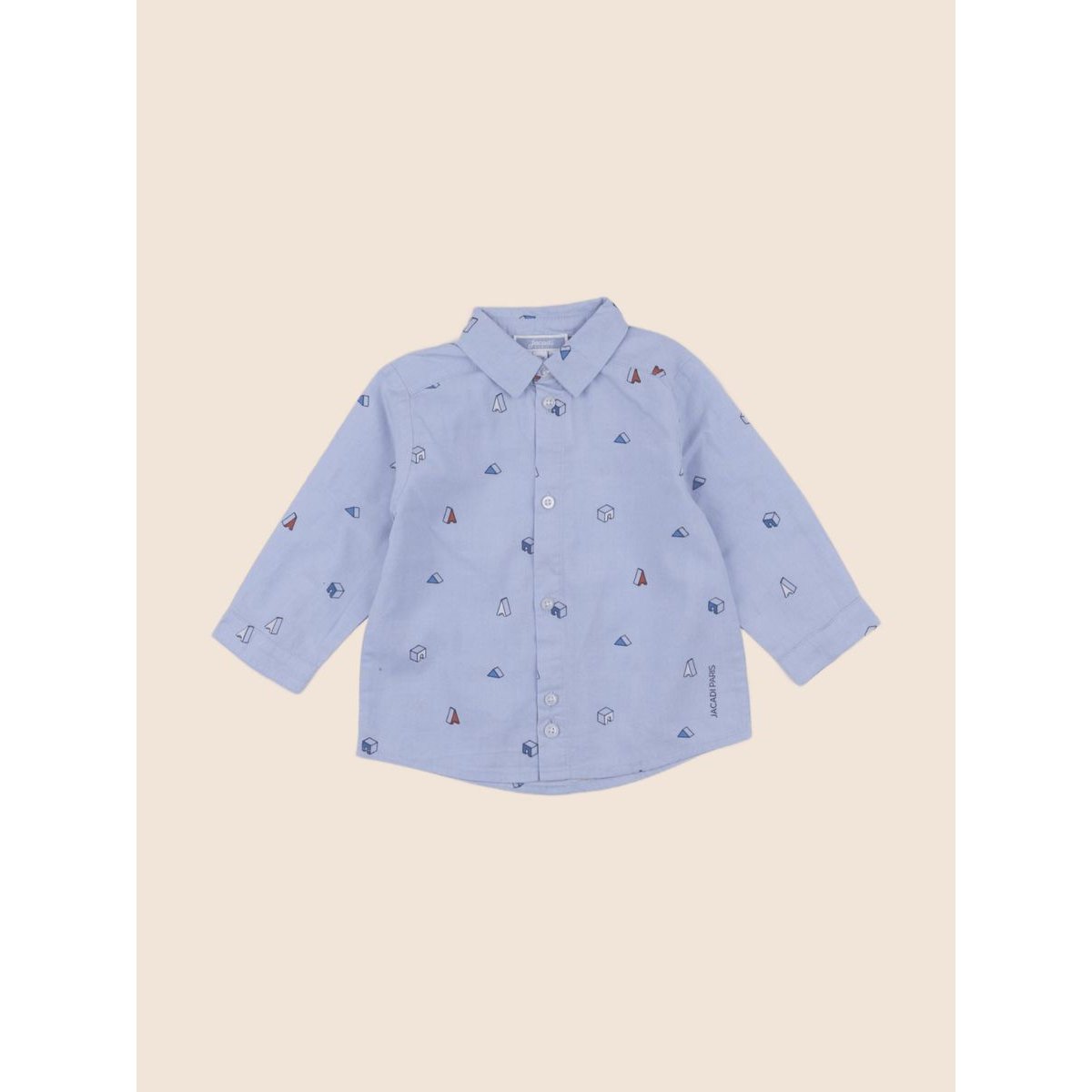 Chemise - Très bon état bleu, JACADI