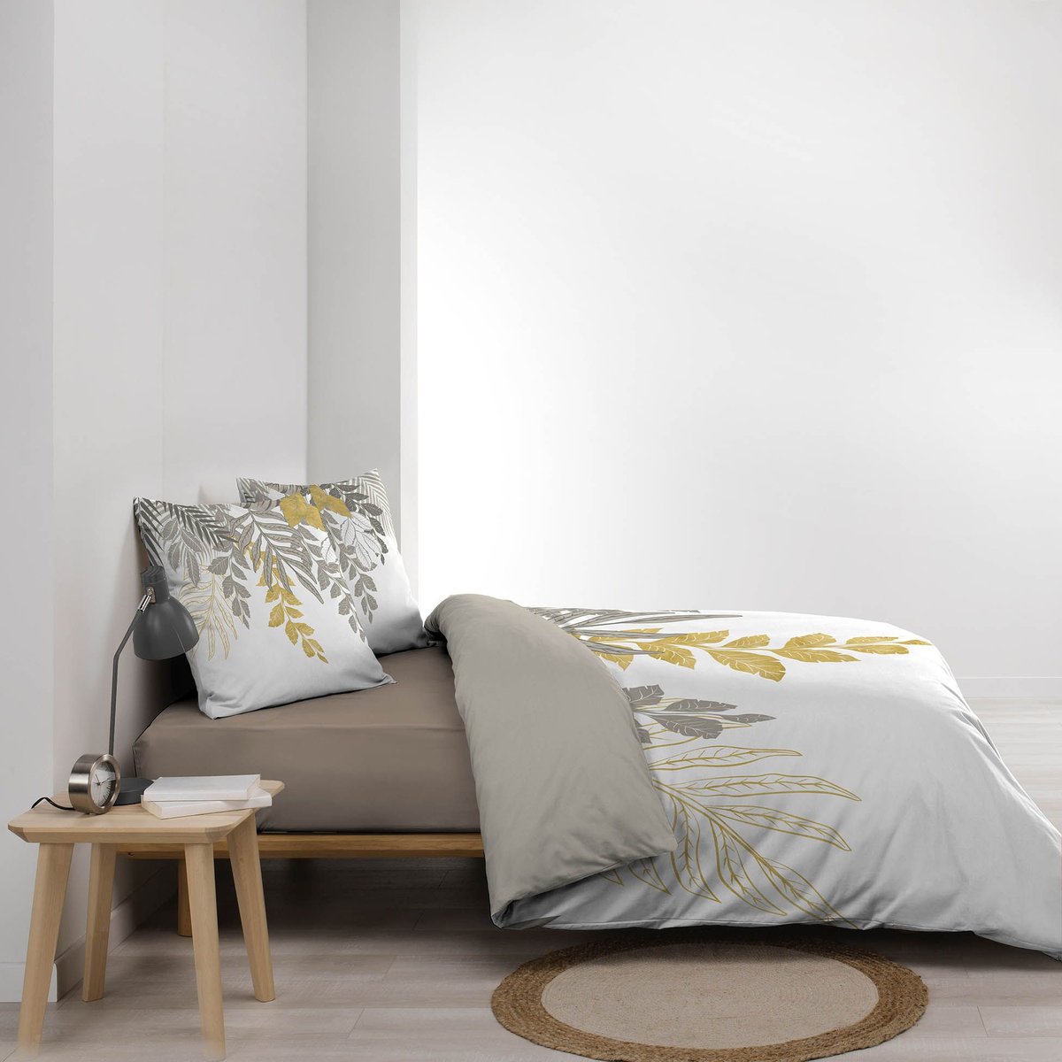 Parure de lit 2 places 100% coton REDD multicolore, TOILINUX