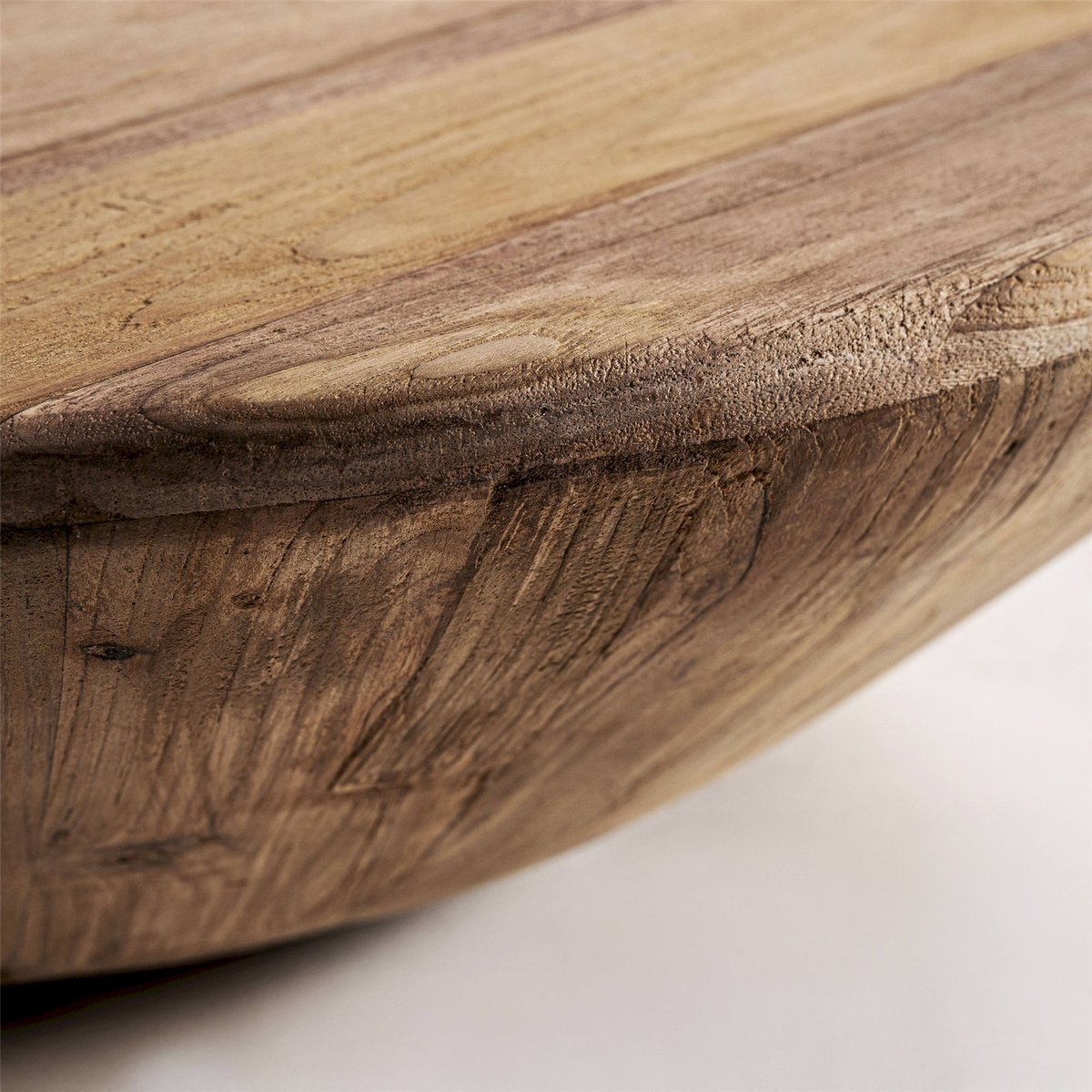 Table basse en bois de chemin de fer vieilli brun clair vieilli naturel, RECOLLECTION