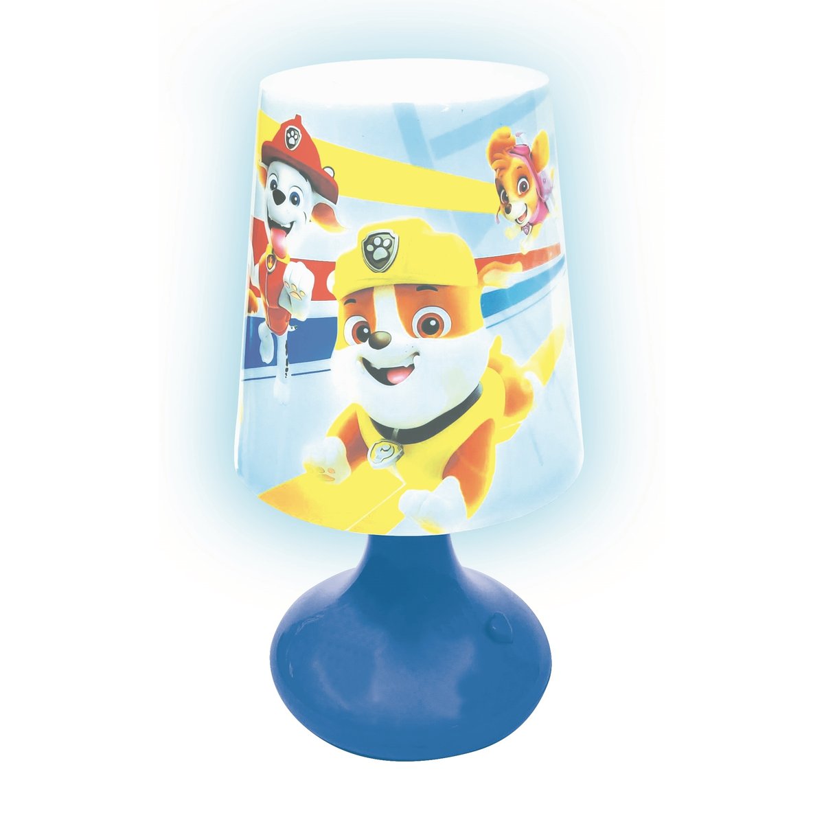 Mini lampe de chevet veilleuse sans fil Pat’ Patrouille multicolore, LEXIBOOK