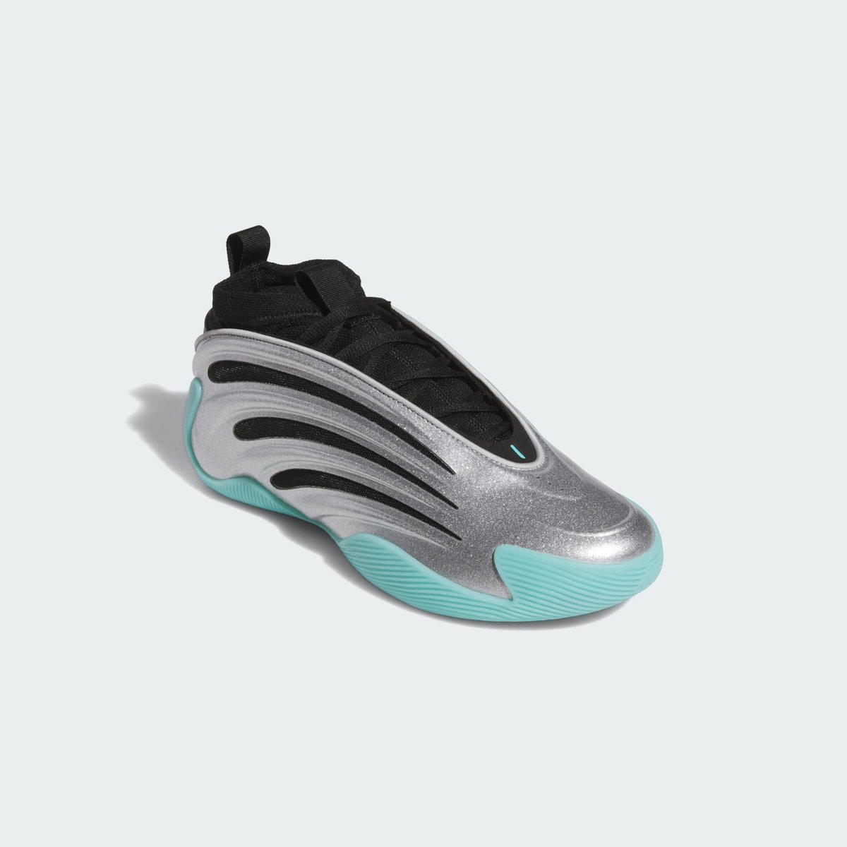 Chaussure Harden Volume 9 Chaussure Harden Volume 9 silver / core black / flash aqua, adidas Performance