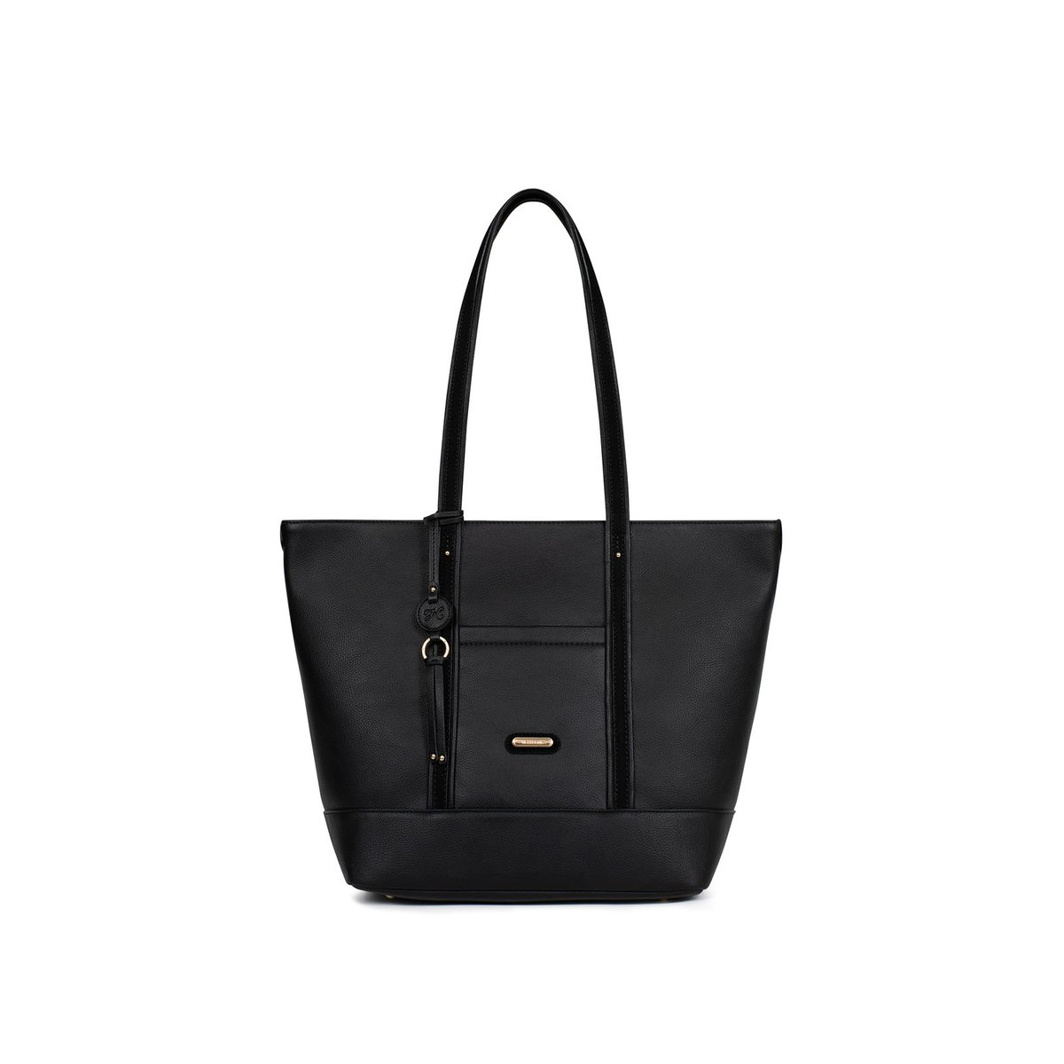 Sac cabas porté épaule  MOLY noir, HEXAGONA