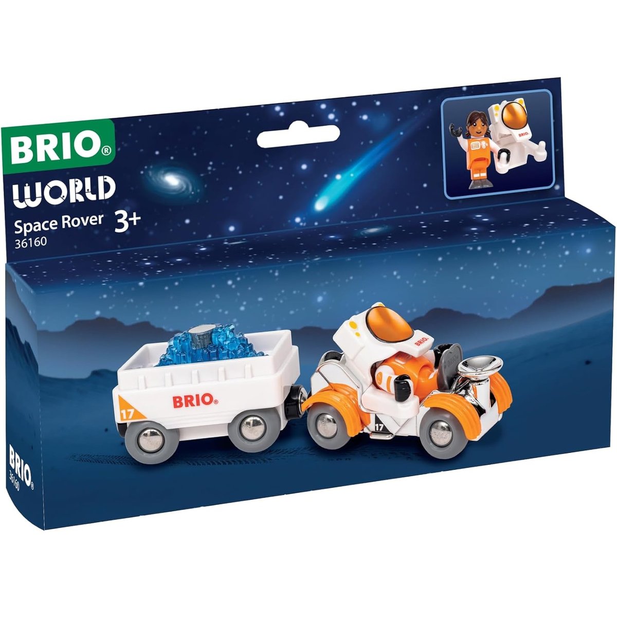 Train de l'espace blanc, BRIO