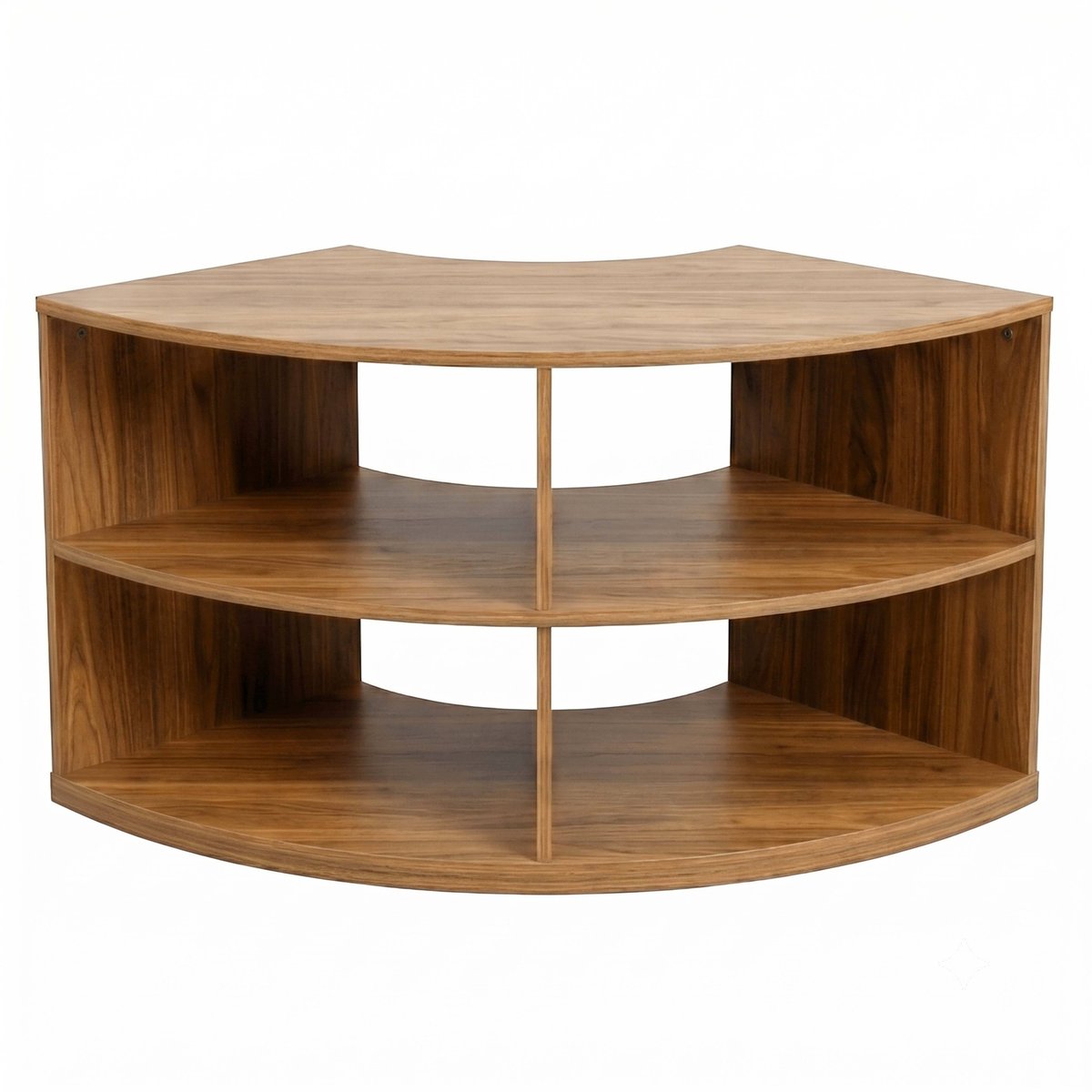 Meuble TV effet bois 120 cm style scandinave, LUKE bois clair, OVIALA