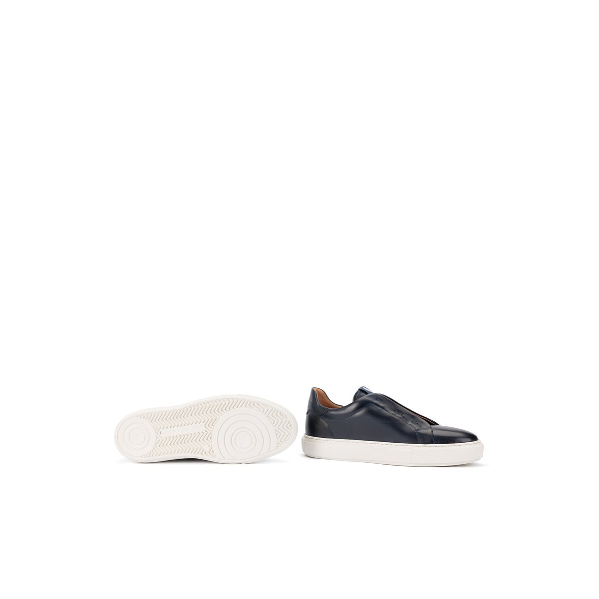 Baskets cuir Hastings blue, MARTINELLI