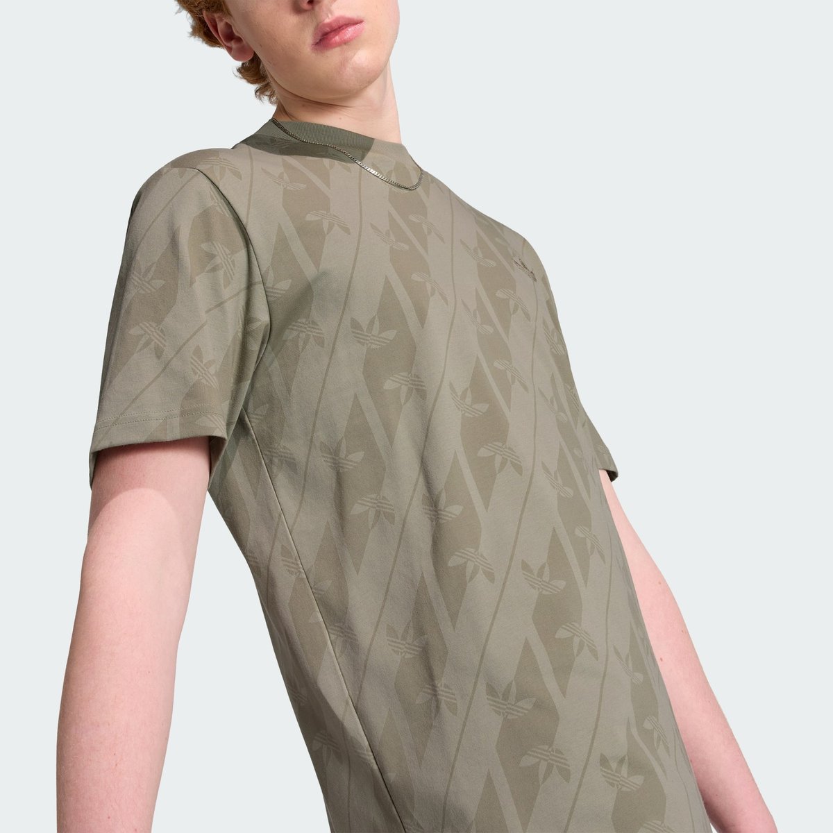 T-Shirt Monogram Aop T-Shirt Monogram Aop silver pebble, adidas Originals