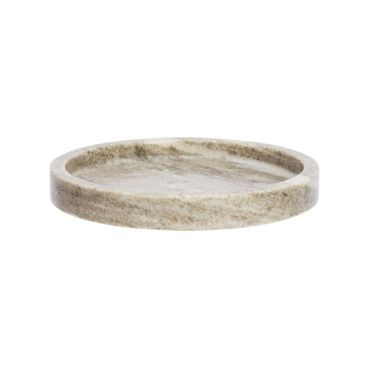 Plateau rond marbre décoratif beige, MADAM STOLTZ