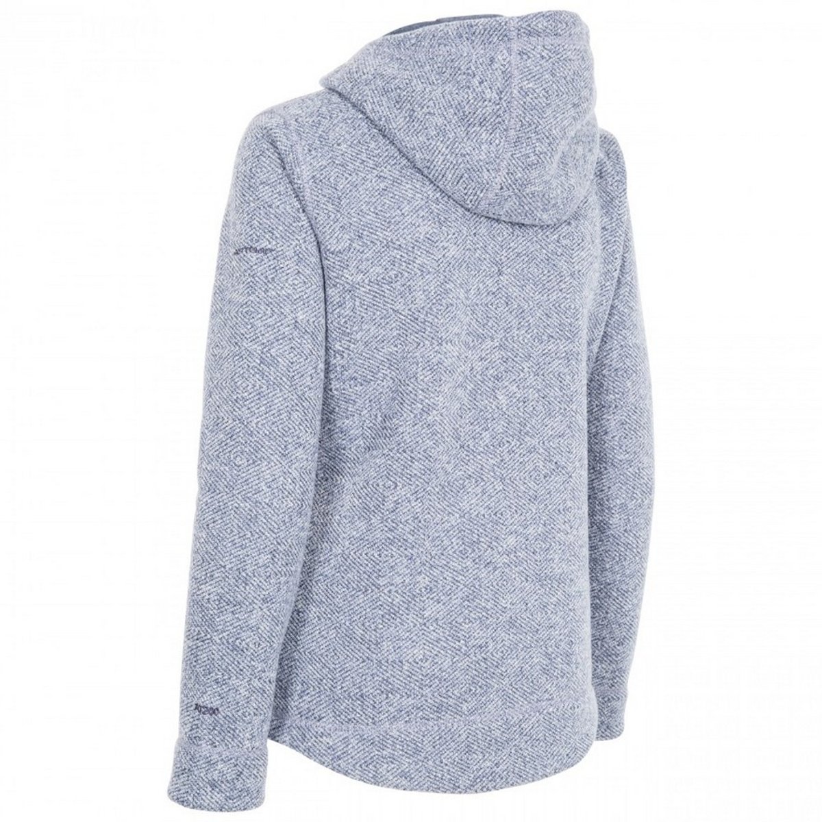 Veste polaire à capuche RESERVE denim, TRESPASS