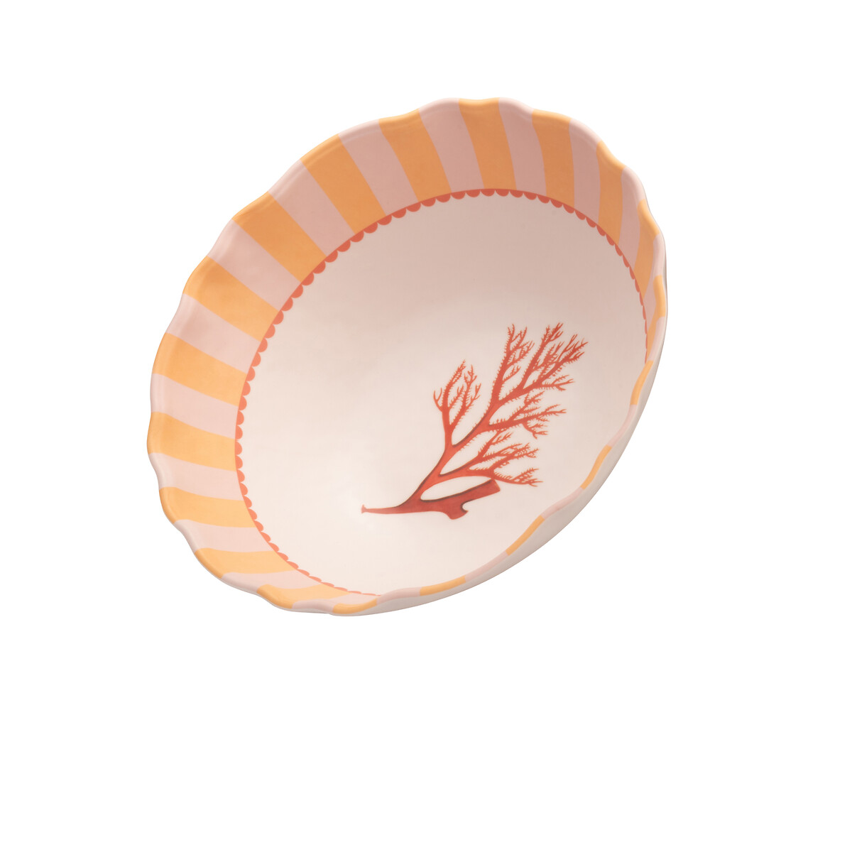 Coral Melamine Serving Bowl pink, YVONNE ELLEN