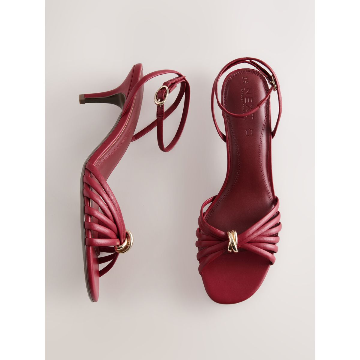 Sandales à talons forever comfort® rouge, NEXT