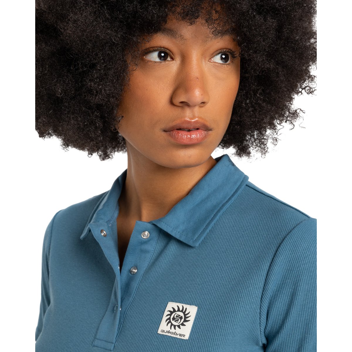 Polo à manches courtes NIGHTCALL POLO bleu real teal, QUIKSILVER