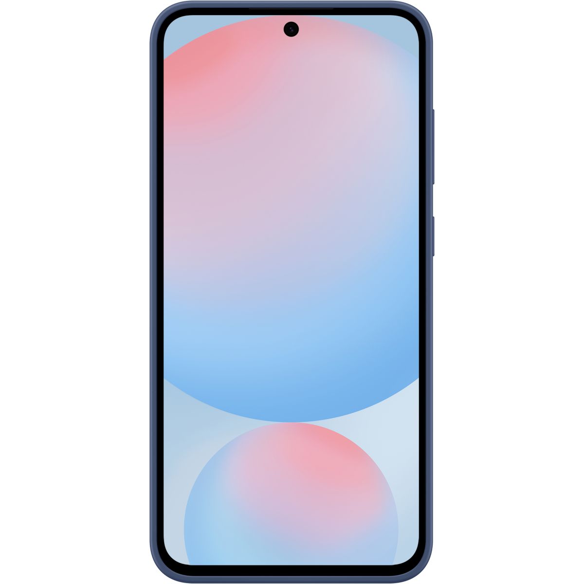 Coque Galaxy S24FE bleu silicone Bleu couleur unique, SAMSUNG